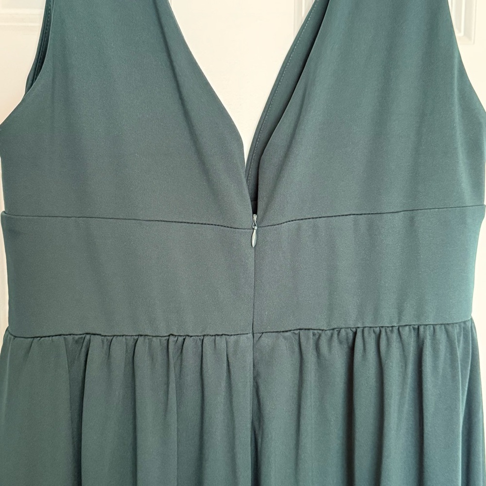 Ever Pretty Emerald Green V-Neck Maxi Dress - Picture 6 of 7